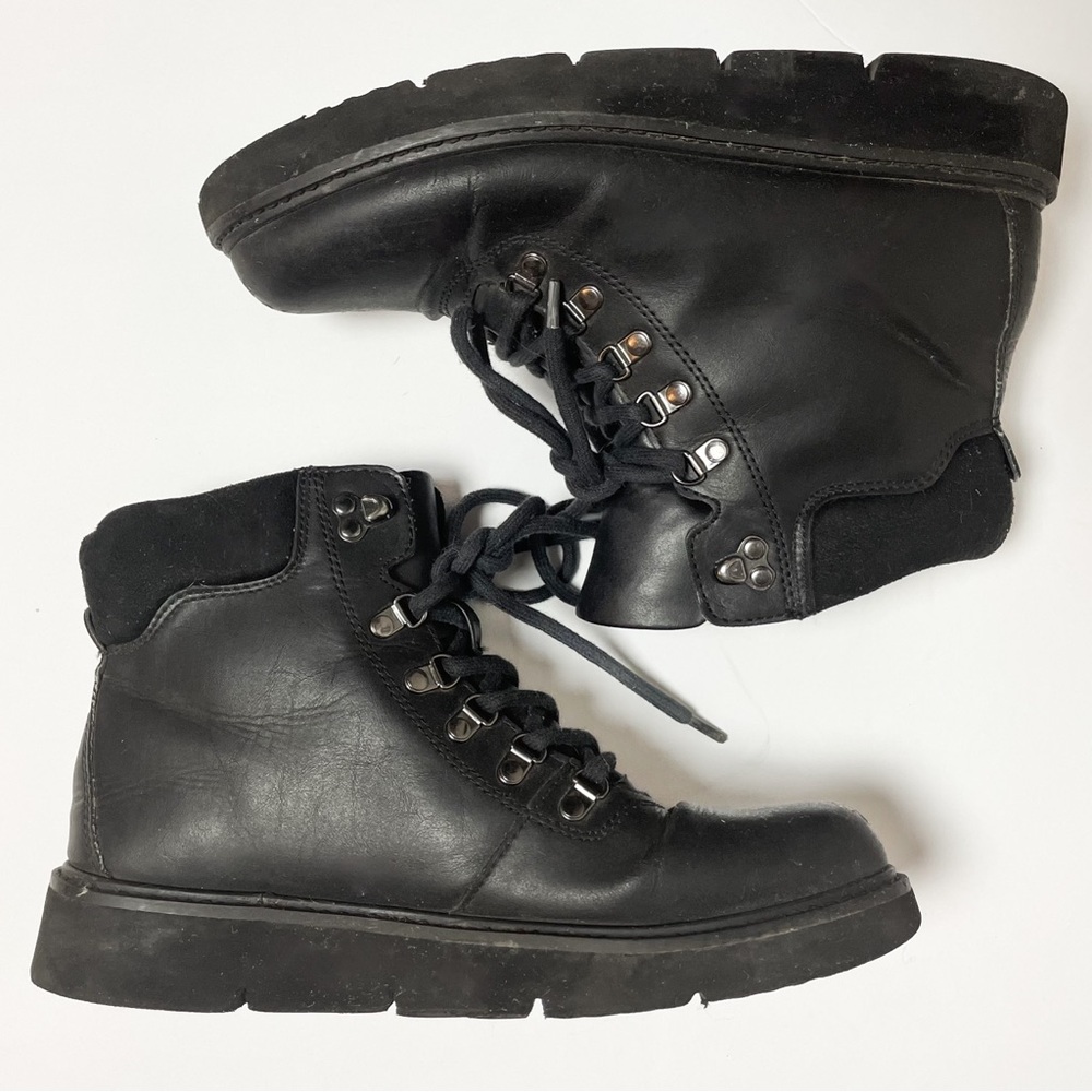Aldo Black Combat Boots